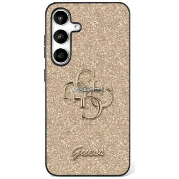 Guess GUHCS25SHG4SGD Fixed Glitter Big 4G tok Samsung Galaxy S25 - arany színű