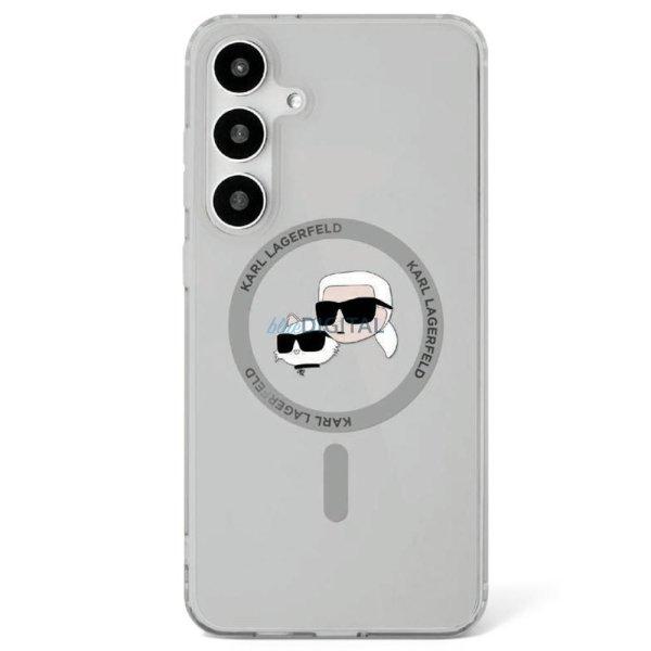 Karl Lagerfeld KLHMS25SHLSKCK IML Metal KC Heads MagSafe-kompatibilis tok
Samsung Galaxy S25 - fekete