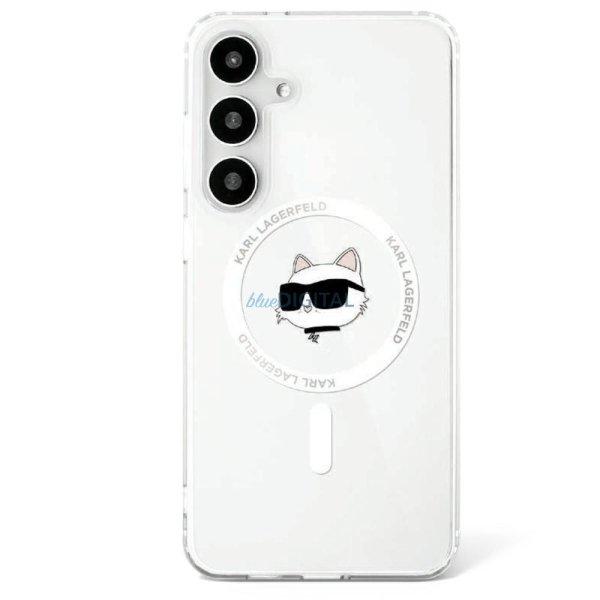 Karl Lagerfeld KLHMS25SHLSCHH IML Metal Choupette Head MagSafe-kompatibilis tok
Samsung Galaxy S25 - fehér