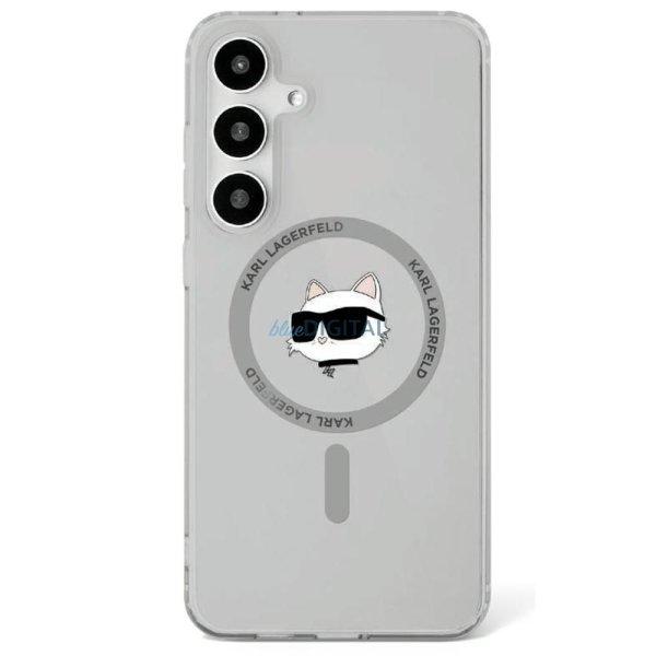 Karl Lagerfeld KLHMS25SHLSCHK IML Metal Choupette Head MagSafe-kompatibilis tok
Samsung Galaxy S25 - fekete