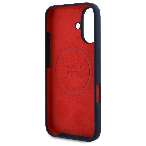 Red Bull RBHMP16S24SIHSRV Silicone Horizontal Centered Logo MagSafe-kompatibilis
tok iPhone 16 - sötétkék