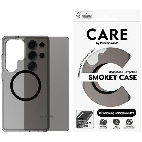 PanzerGlass Flagship Urban Combat Black QI MagSafe-kompatibilis tok Samsung
Galaxy S25 Ultra - füstszürke