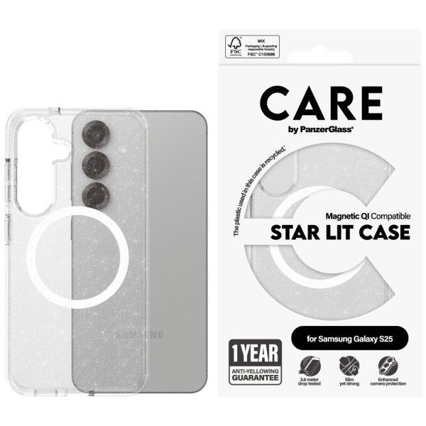 PanzerGlass Flagship Urban Combat Starlight White QI MagSafe-kompatibilis tok
Samsung Galaxy S25 - átlátszó