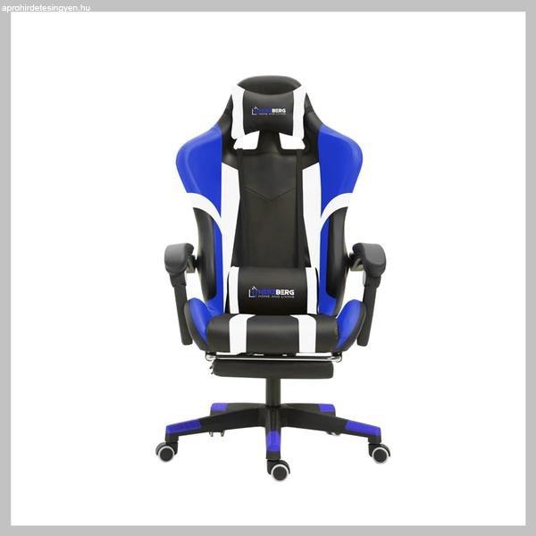 Herzberg Tric Gamer szék kék  HG-8083-BLU