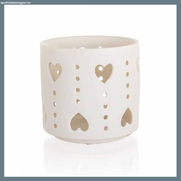 HOME DECOR Porcelán teamécses tartó 7,4 x 7 cm 63913501