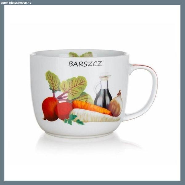 BANQUET porcelán leveses bögre, 730 ml 60JG001BSC