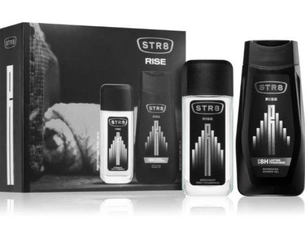 STR8 Rise - dezodor spray 85 ml + tusfürdő 250 ml