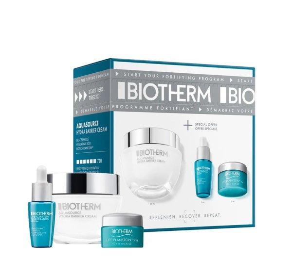 Biotherm Ajándékcsomag Aquasource Hydra Barrier Routine Set