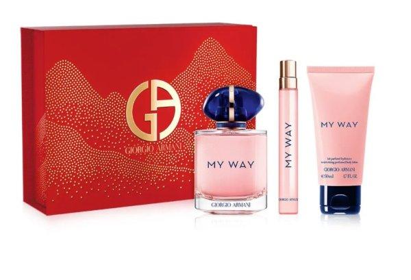 Giorgio Armani My Way - EDP 90 ml + testápoló tej 50 ml + EDP 10 ml