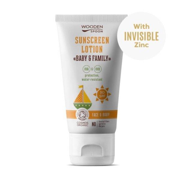 WoodenSpoon Barnító krém tubusban Baby & Family SPF 30 - 150 ml
150 ml