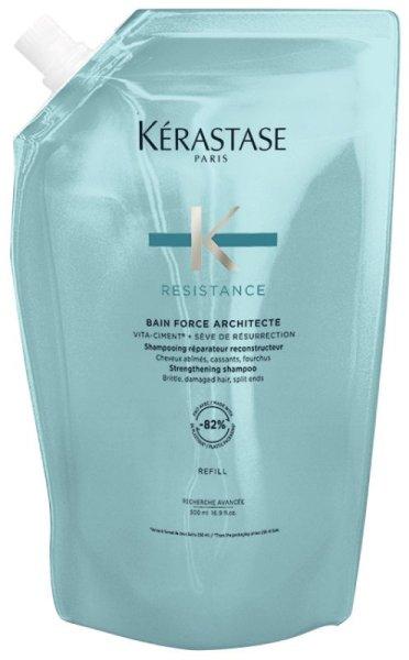 Kérastase Csere sampon utántöltő nagyon törékeny
és sérült hajra Bain Force Architecte (Strengthening Shampoo
Refill) 500 ml