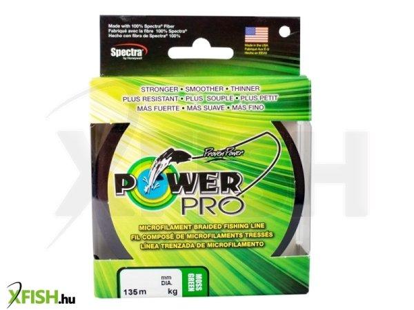 Power Pro Line Fonott Zsinór Zöld 135m 0,06mm 3Kg
