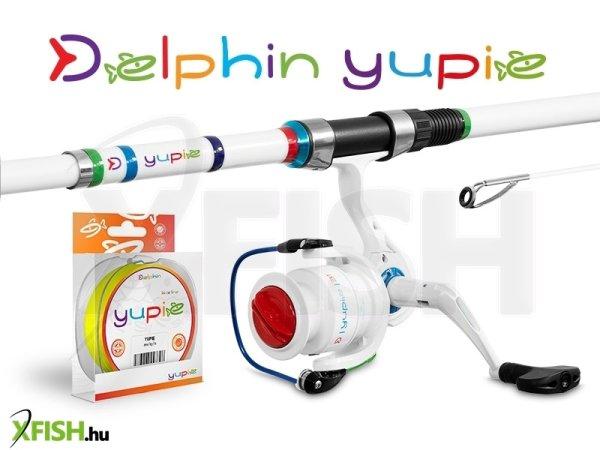 Delphin Yupie Horgász Szett Gyerekeknek 240 cm + 3T + 0,25 mm