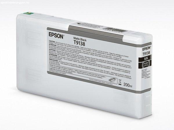 Epson T9138 Patron Matt Bk 200ml /o/