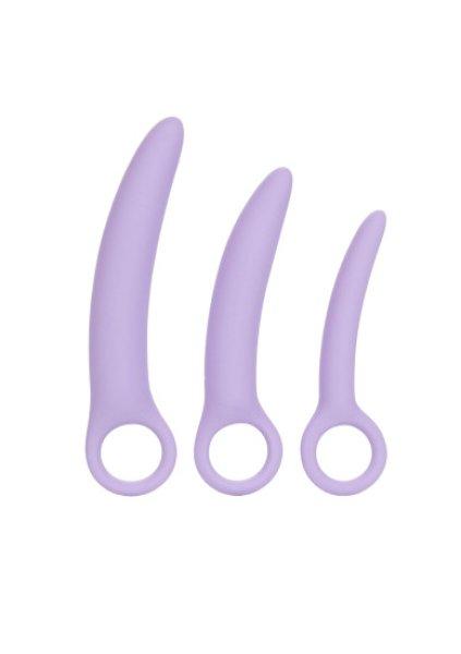 CalExotics Dr. Laura Berman Alena Set of 3 Silicone Dilators