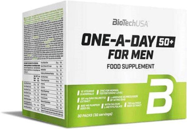 BiotechUSA One a day 50+ for men 30 pack