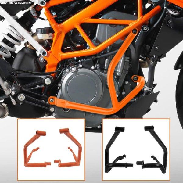 Lorababer motorkerékpár acél ütközőrúd tartályvédő keretvédő,
kompatibilis a KTM DUKE250 ,DUKE390 2017-2022 termékkel(fekete)