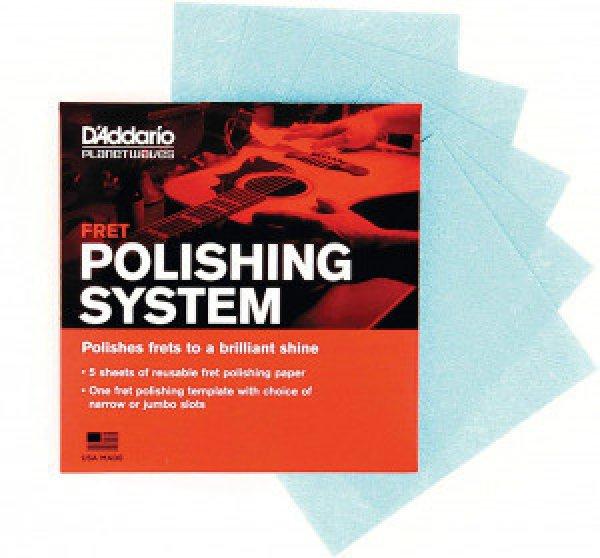 D'Addario PW-FRP gitár polírozó papírok