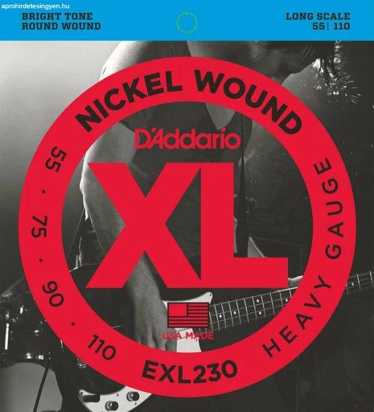 D'Addario EXL230, 5 húros elektromos basszusgitár húrkészlet