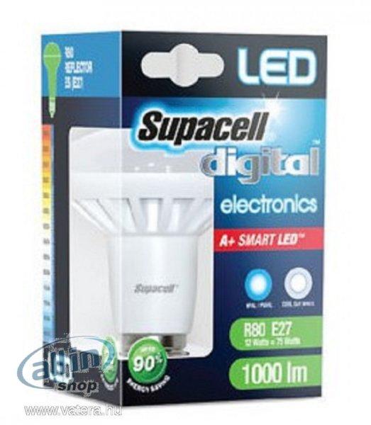 Supacell A+ okos LED Izzó E27 R80 Coll white 1000 lumen