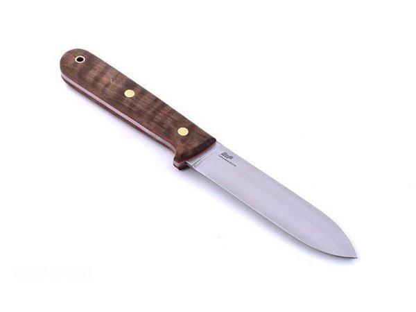 Brisa Kephart 115 Flat 80CrV2 / Stabilized Walnut / Sheath Kephart 115