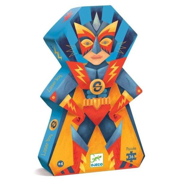 A villám pasi - Puzzle 36 db-os - Laser boy - 36pcs - Djeco