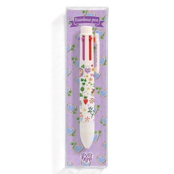 Aiko szivárvány tolla - 6 színű toll - Aïko rainbow pen (6 colors) - Djeco