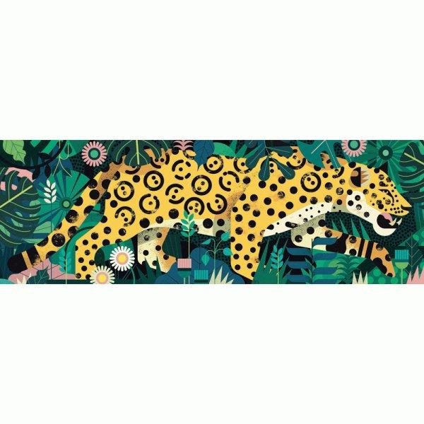 Lopakodó leopárd - Művész puzzle - Leopard 1000 pcs - FSC MIX - Djeco -
DJ07645