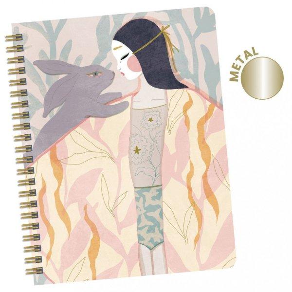 Izumi spirál notesze - A/5 spirál jegyzetfüzet - Izumi spiral notebook -
DD03692