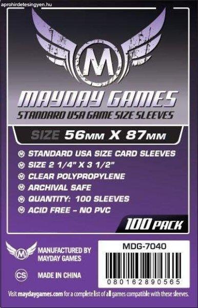 Standard USA Card Sleeves (56x87mm) - 100db - MDG-7040