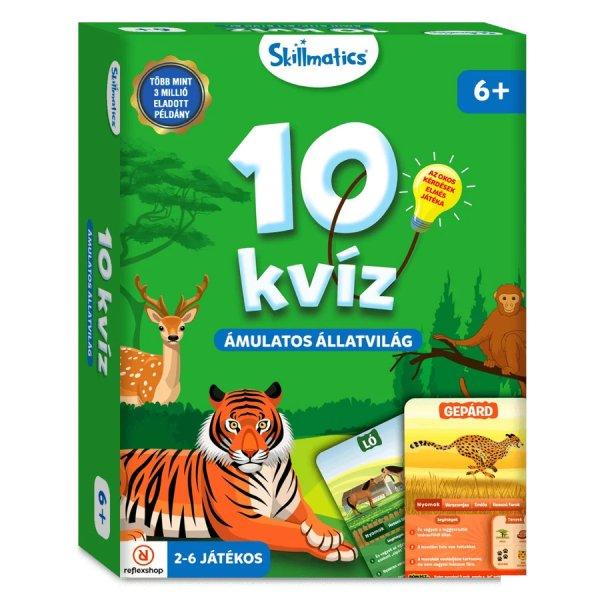 10 kvíz: Ámulatos állatvilág társasjáték