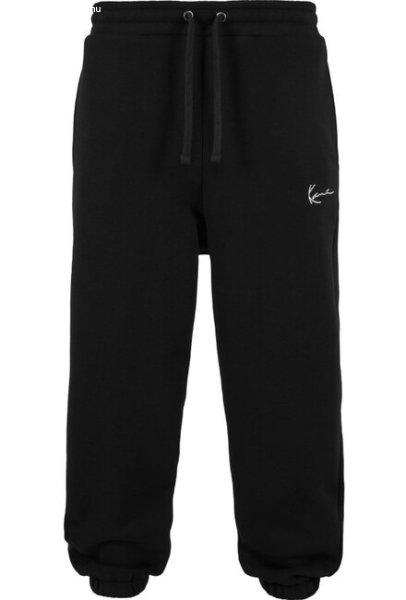 Melegíto nadrág Karl Kani Small Signature Essential Baggy Sweatpants Black