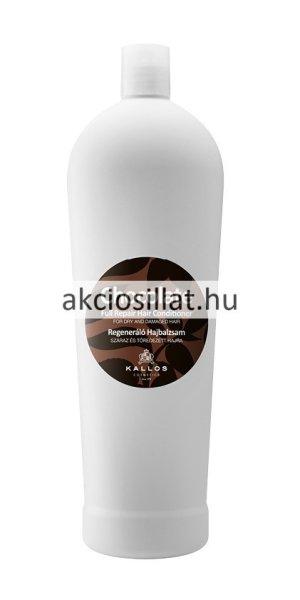 Kallos Chocolate regeneráló hajbalzsam száraz töredezett hajra 1000ml
