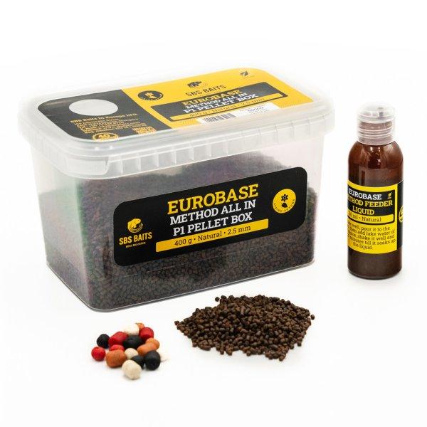 SBS Eurobase Method All in P1 pellet box - Strawberry (Eper)