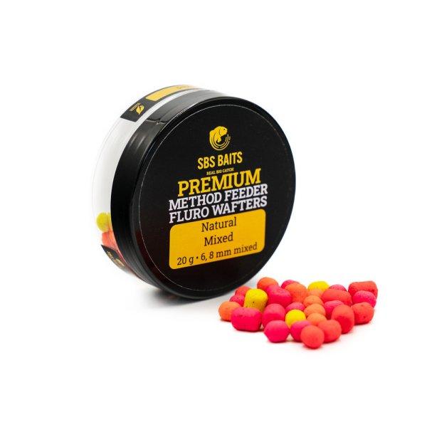 Sbs Premium Method Feeder Fluoro Wafters 6,8mm 20G - M1 (vegyesszínű)