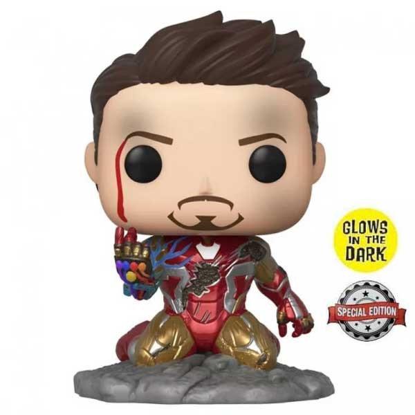 POP! Avengers Endgame: Iron Man (I Am Iron Man) Special Kiadás (Glows in the
Dark)