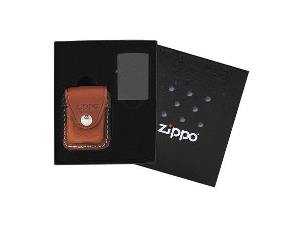 Zippo ajándékdoboz barna tokkal