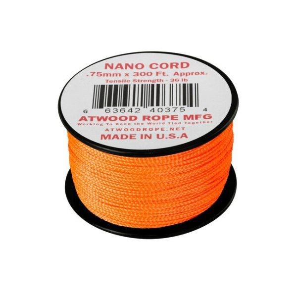 Helikon-Tex Nano kábel (300 ft) - neon narancssárga színben