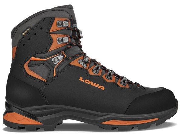 Lowa Férfi Camino Evo GTX túracipő, fekete/narancssárga