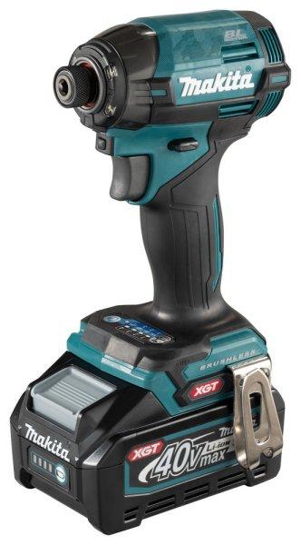 Makita TD002GD20240Vmax XGT Li-Ion BL 220 Nm 500 W ütvecsavarbehajtó 1/4"
2x2,0 Ah