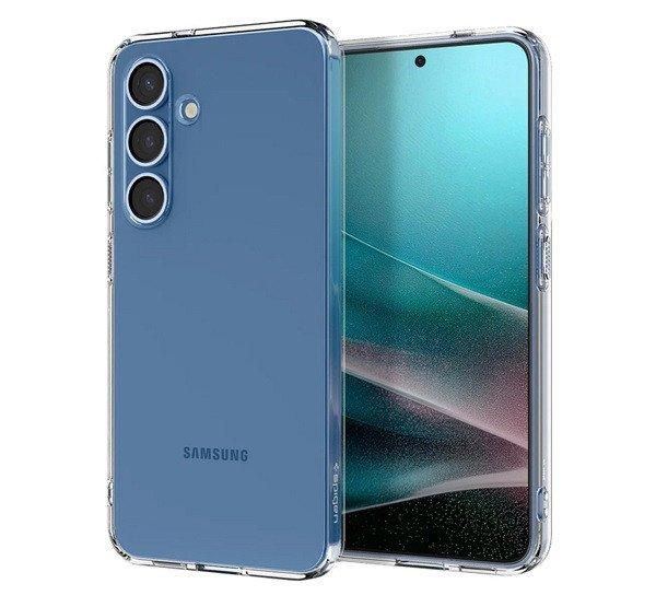 SPIGEN LIQUID CRYSTAL szilikon telefonvédő (ütésállóság, légpárnás
sarok) ÁTLÁTSZÓ Samsung Galaxy S25 (SM-S931)