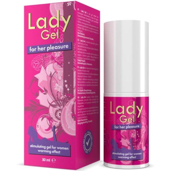 LADY GÉL A GER ÖRÖM GÉL STIMULÁLÓ GÉL MELEGÍTŐ HATÁS 30 ML