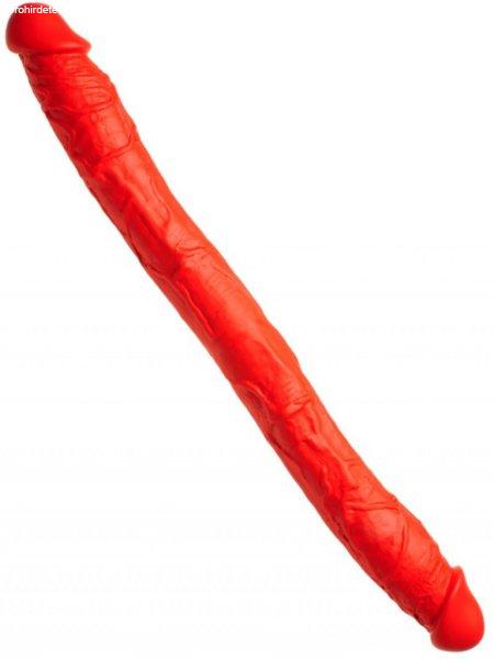 Dupla Stretch Dildo N°77 62 x 6.2cm piros