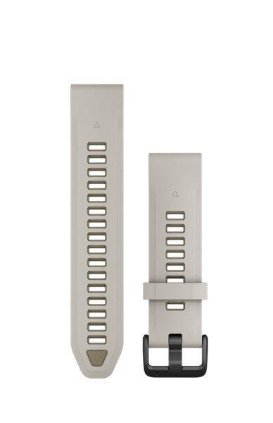 Óraszíj Garmin 20 mm szürke/sötét homokkő (QuickFit) Okosórához