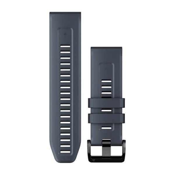 Óraszíj Garmin 26 mm gránitkék szilikon (QuickFit) (Fenix 7X) Okosórához