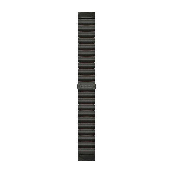 Óraszíj Garmin 22 mm hibrid titánium DLC bevonat/vörös (QuickFit) MARQ
Okosórához
