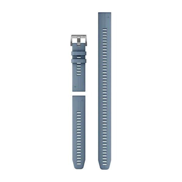 Óraszíj Garmin 22 mm hurrikánkék, búvár (QuickFit) Descent Okosórához
