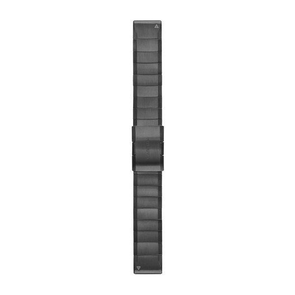 Óraszíj Garmin 22 mm titánium DLC titánium, szénfekete (QuickFit ) Fenix 5
Plus Okosórához
