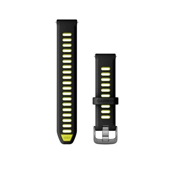 Óraszíj Garmin 18 mm. Fekete-sárga (Quick Release) Forerunner 265S
Okosórához
