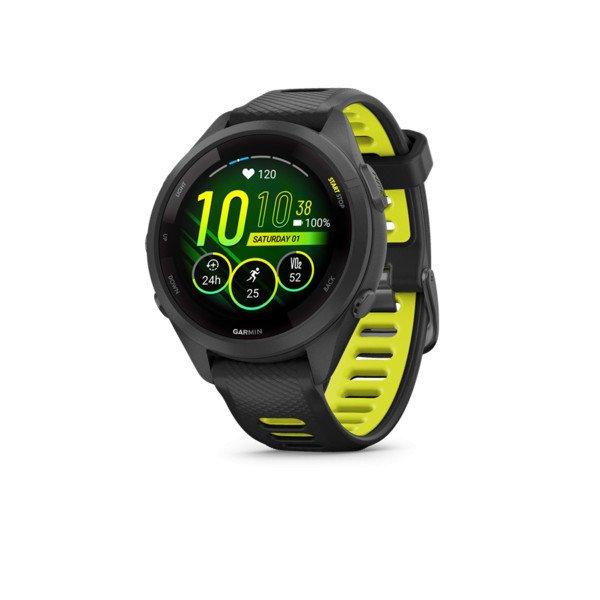 Garmin Forerunner 265S fekete-sárga (ED) Okosóra